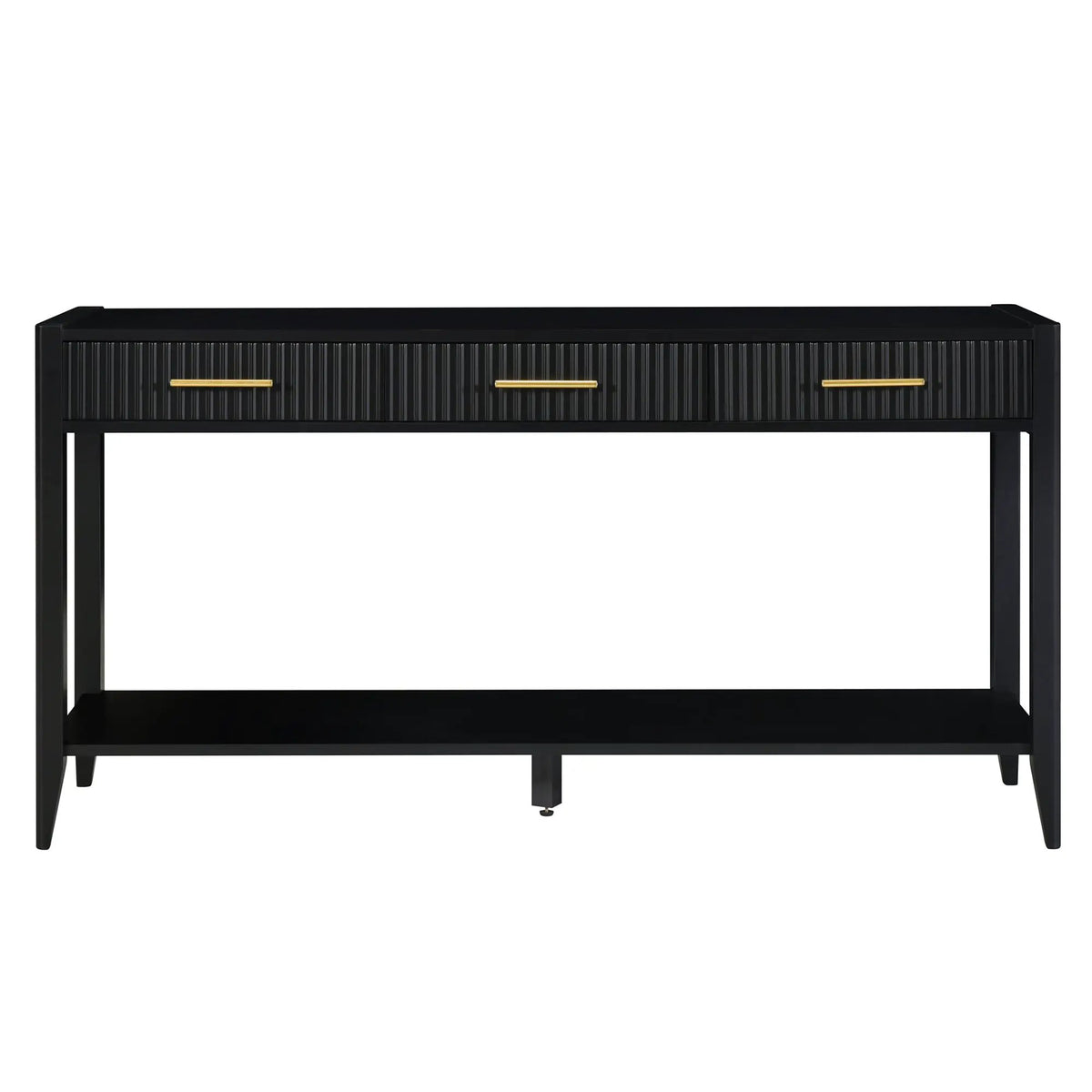 U_STYLE 60" Painted Console Table with 3 Drawers by HouseOfZazla