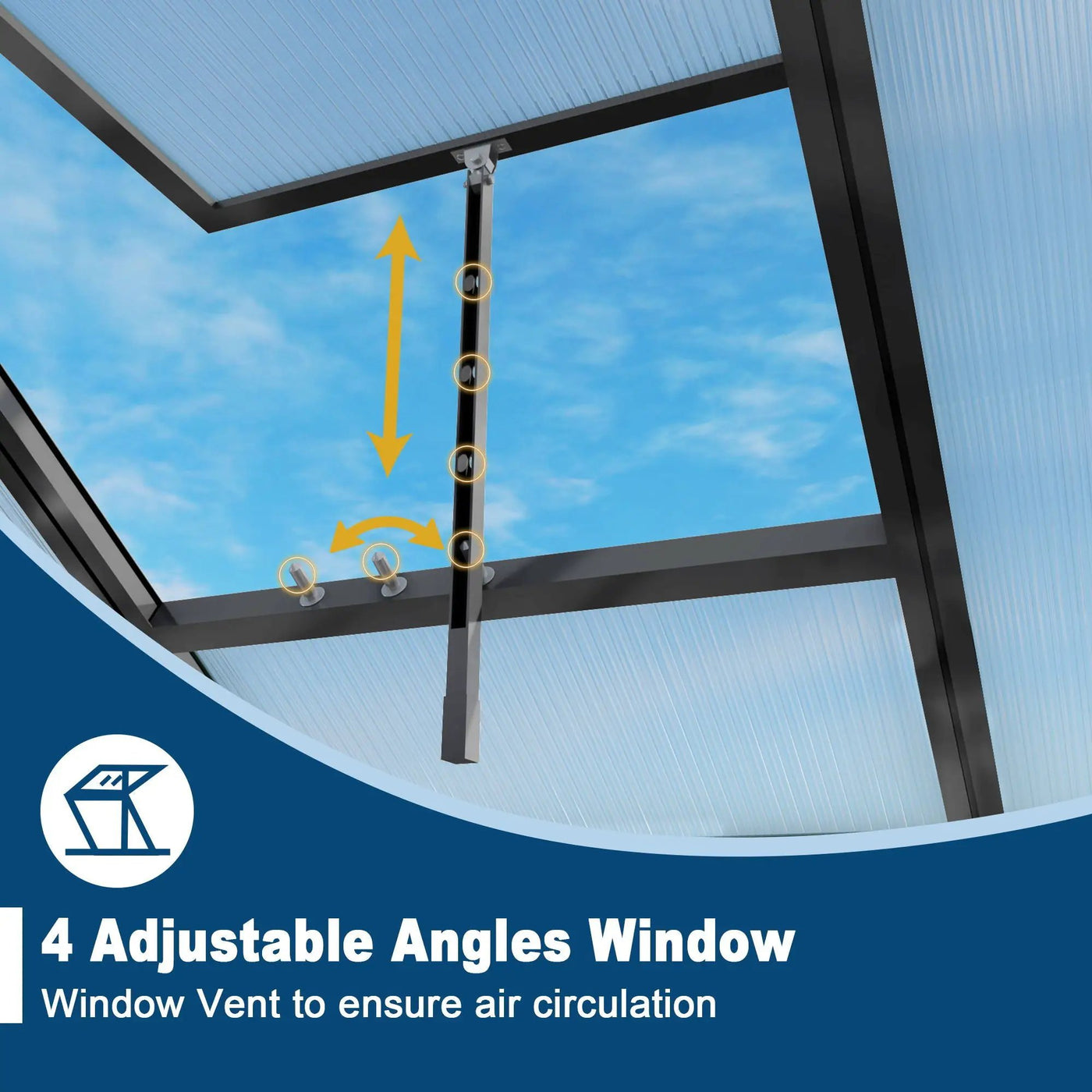 Gain Height Windproof house With Raised Base by HouseOfZazla