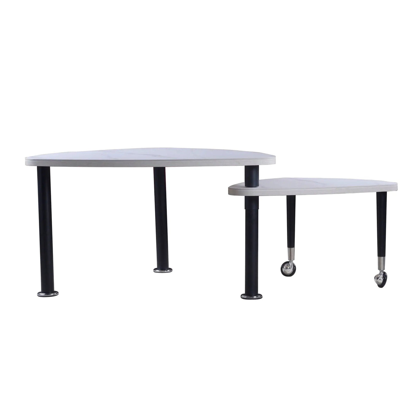 360 Degree Rotatable Coffee Table With Solid Legs by HouseOfZazla