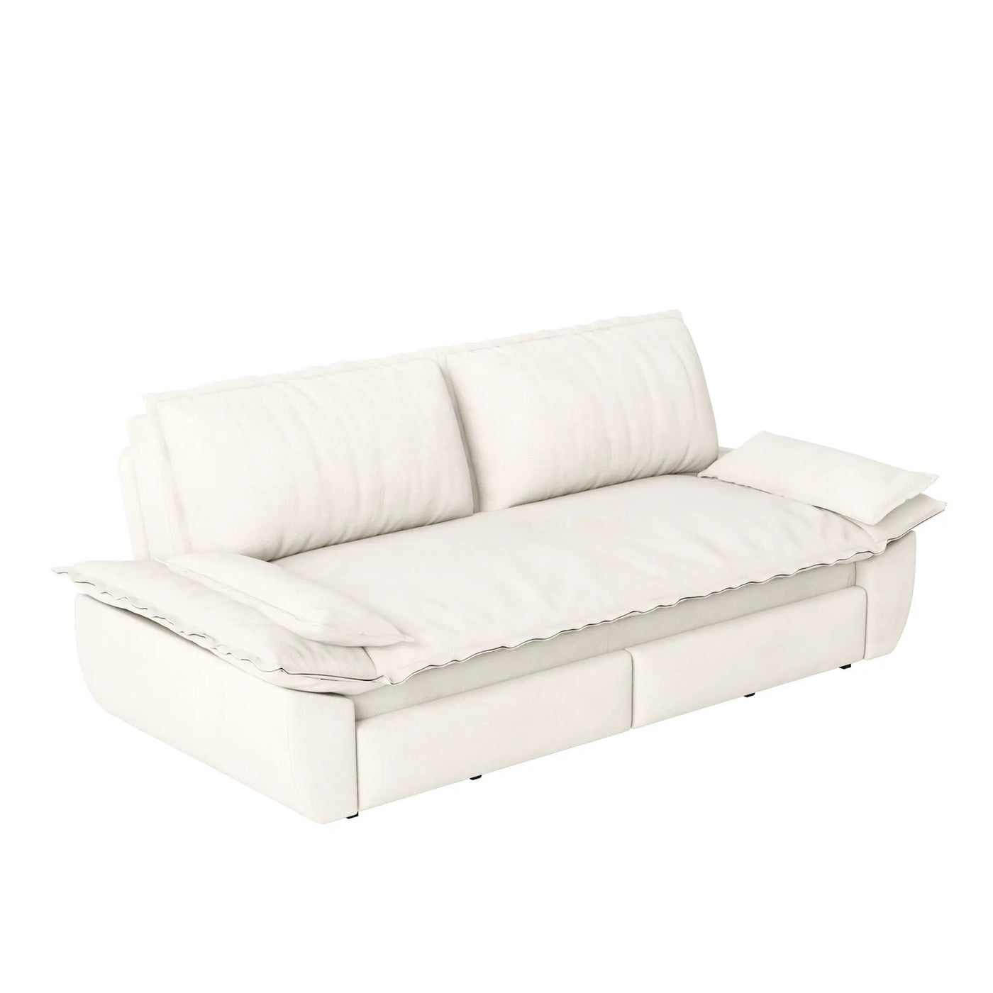 Queen Pull Out Bed, 3 In 1 Convertible Sleeper Sofa by HouseOfZazla