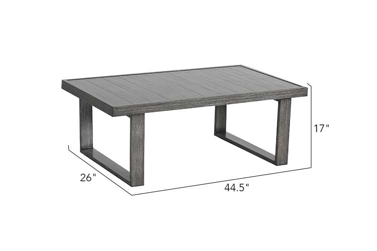 Walsh 4-Piece Aluminum Sectional Sofa Set by Outdoor-USA®