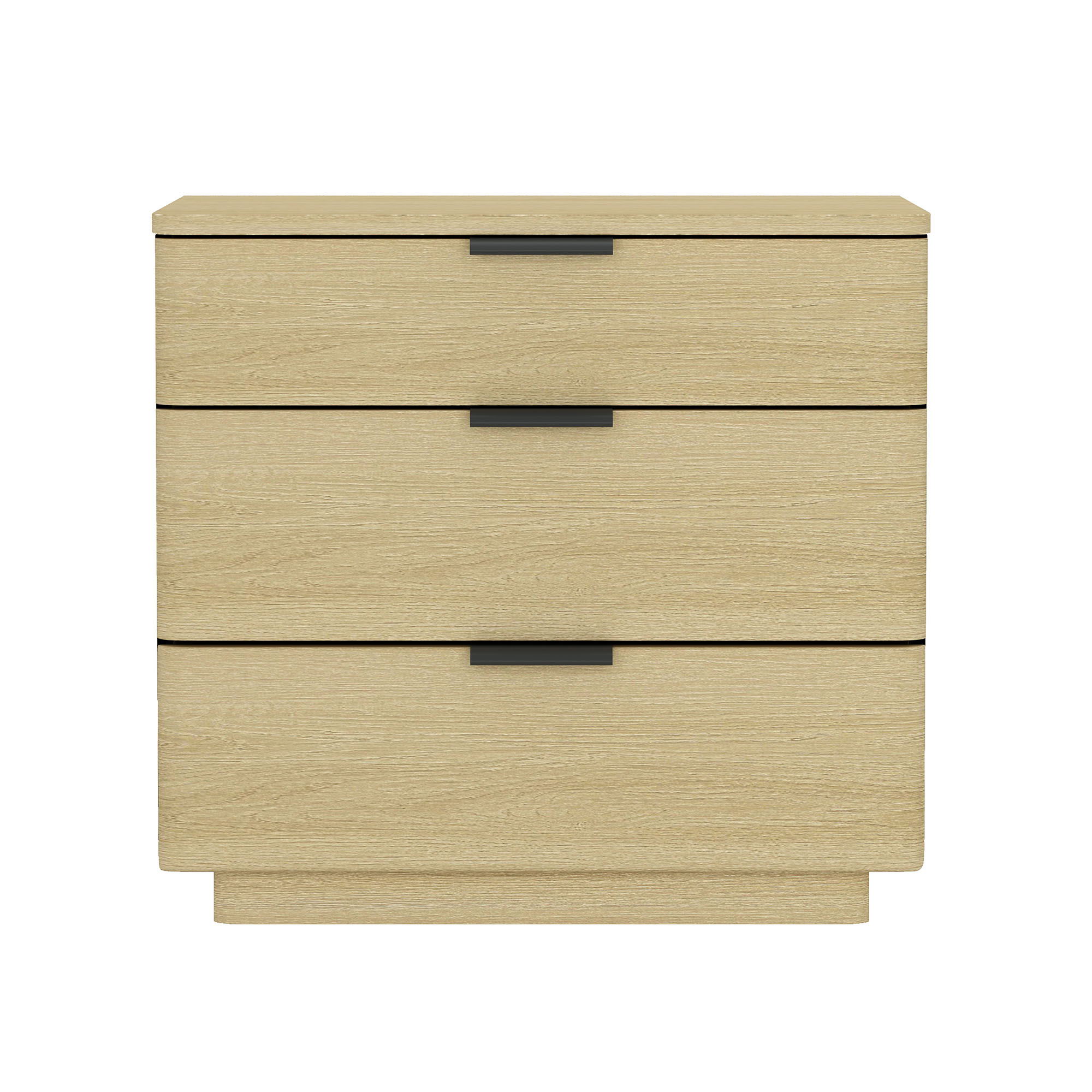 Payton - Nightstand & 3 Drawers - Oak by HouseOfZazla