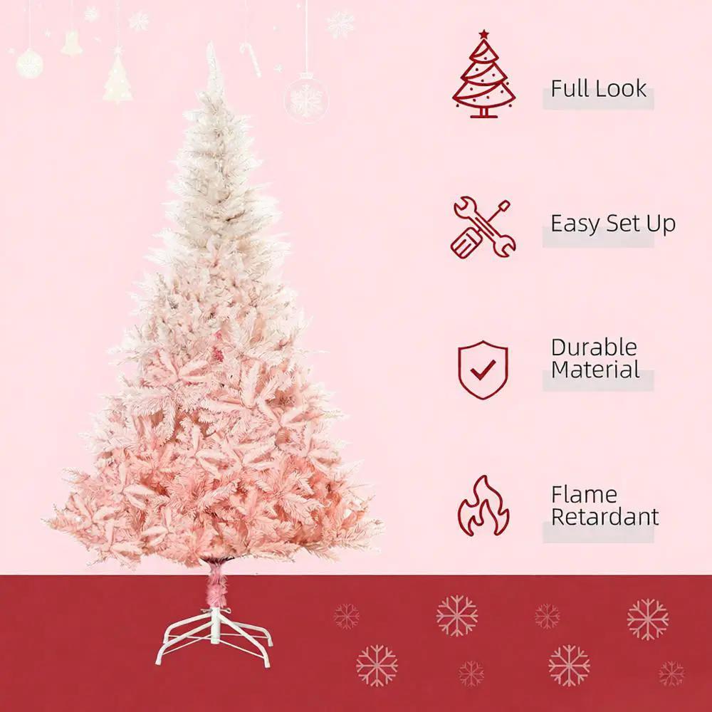 Christmas Tree - Spruce Artificial Christmas Tree with Realistic Branches by HouseOfZazla
