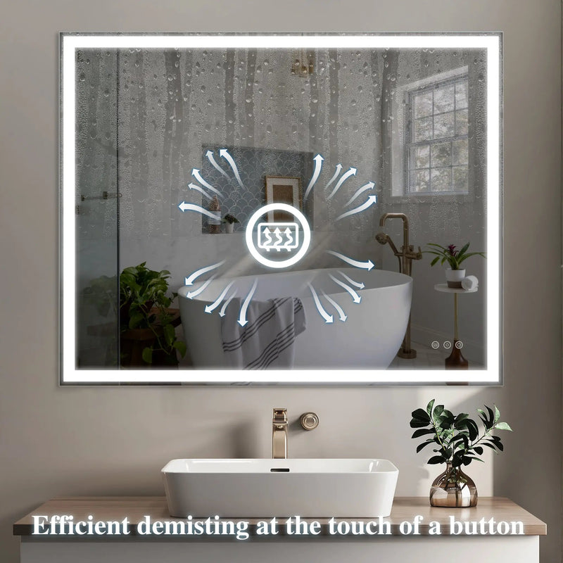 32x40 Inch LED Bathroom Vanity Mirror by HouseOfZazla