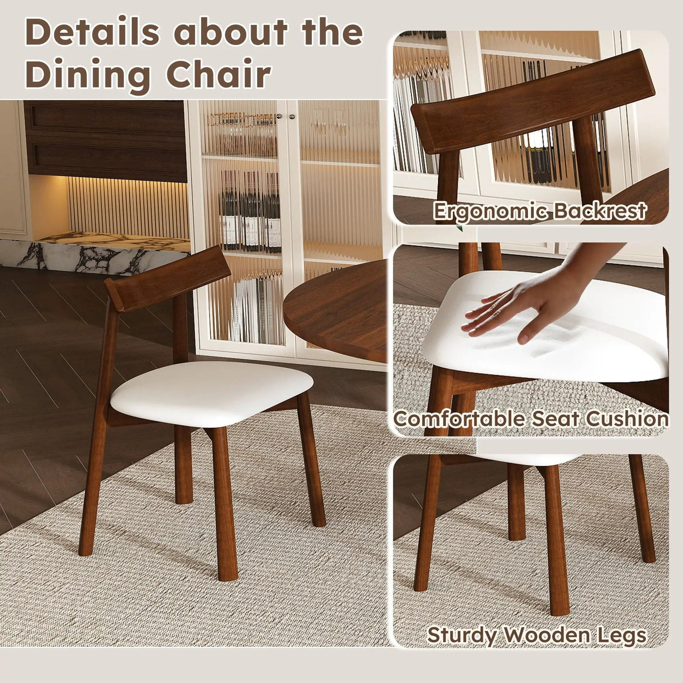 Round Extendable Dining Table Set With Chairs by Unique Piece Furniture
