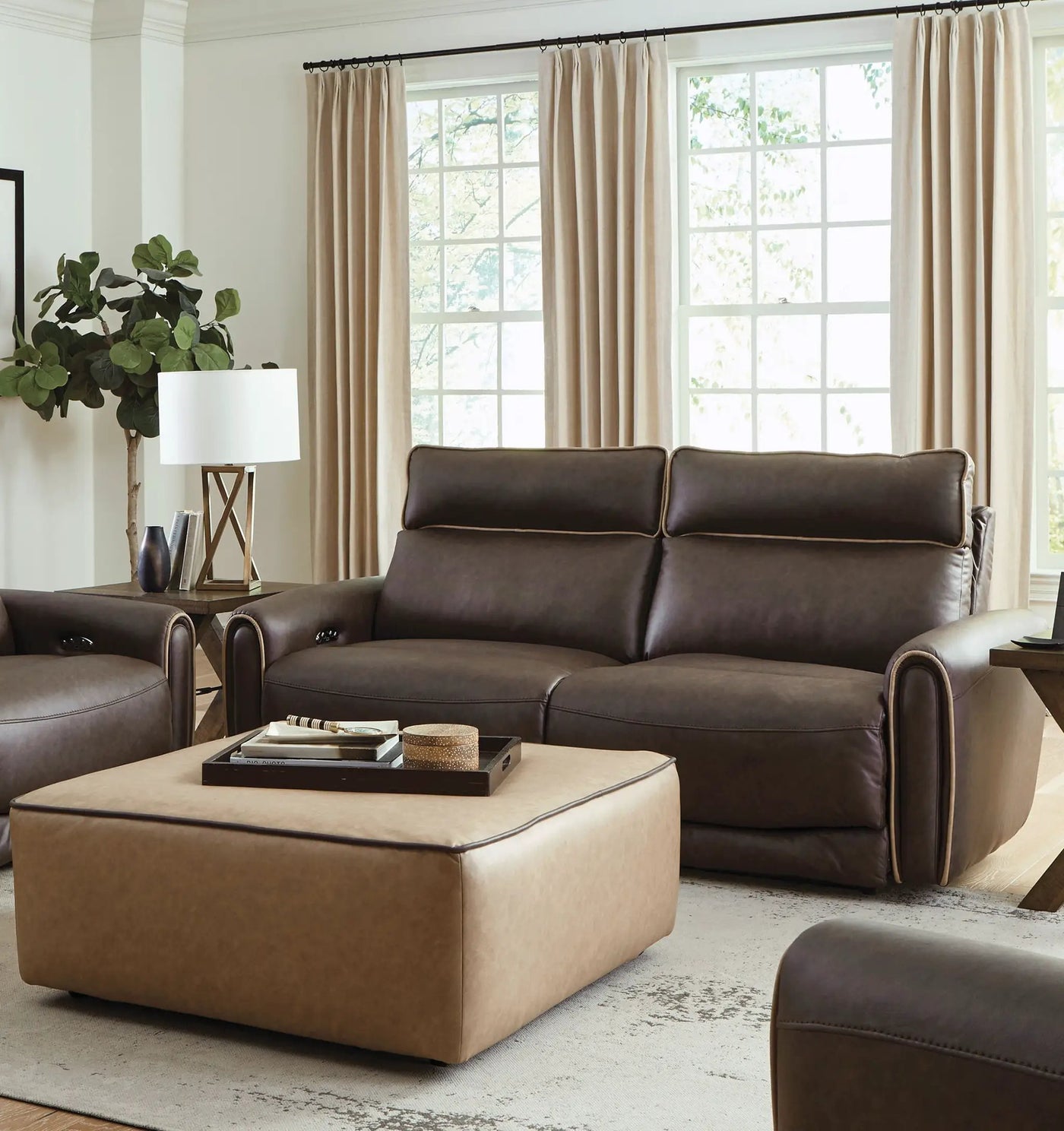 Nico - Power Headrest Reclining Sofa by Unique Piece Furniture
