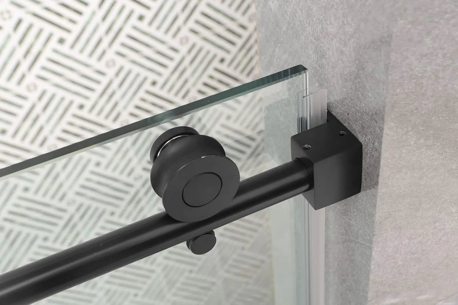 Frameless Adjustable Sliding Shower Doors by HouseOfZazla