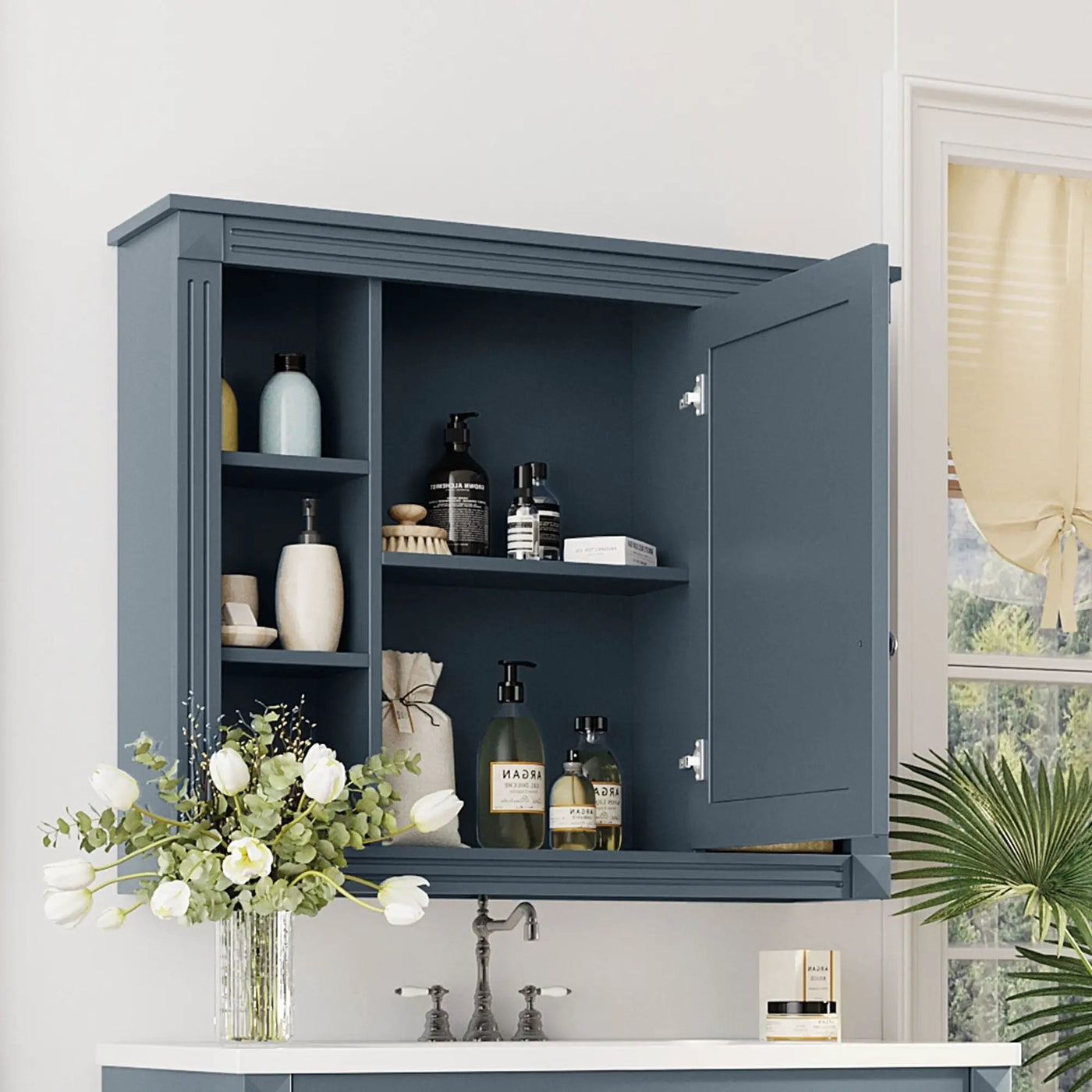 Wall Mounted Bathroom Storage Cabinet With Mirror by HouseOfZazla