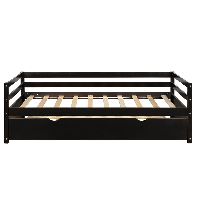 Twin Daybed With Trundle Frame Set by Unique Piece Furniture