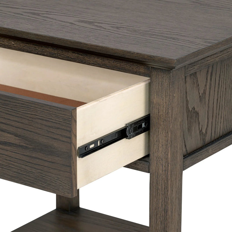 Victoria - Bedside Table With Drawer And Shelf by Unique Piece Furniture