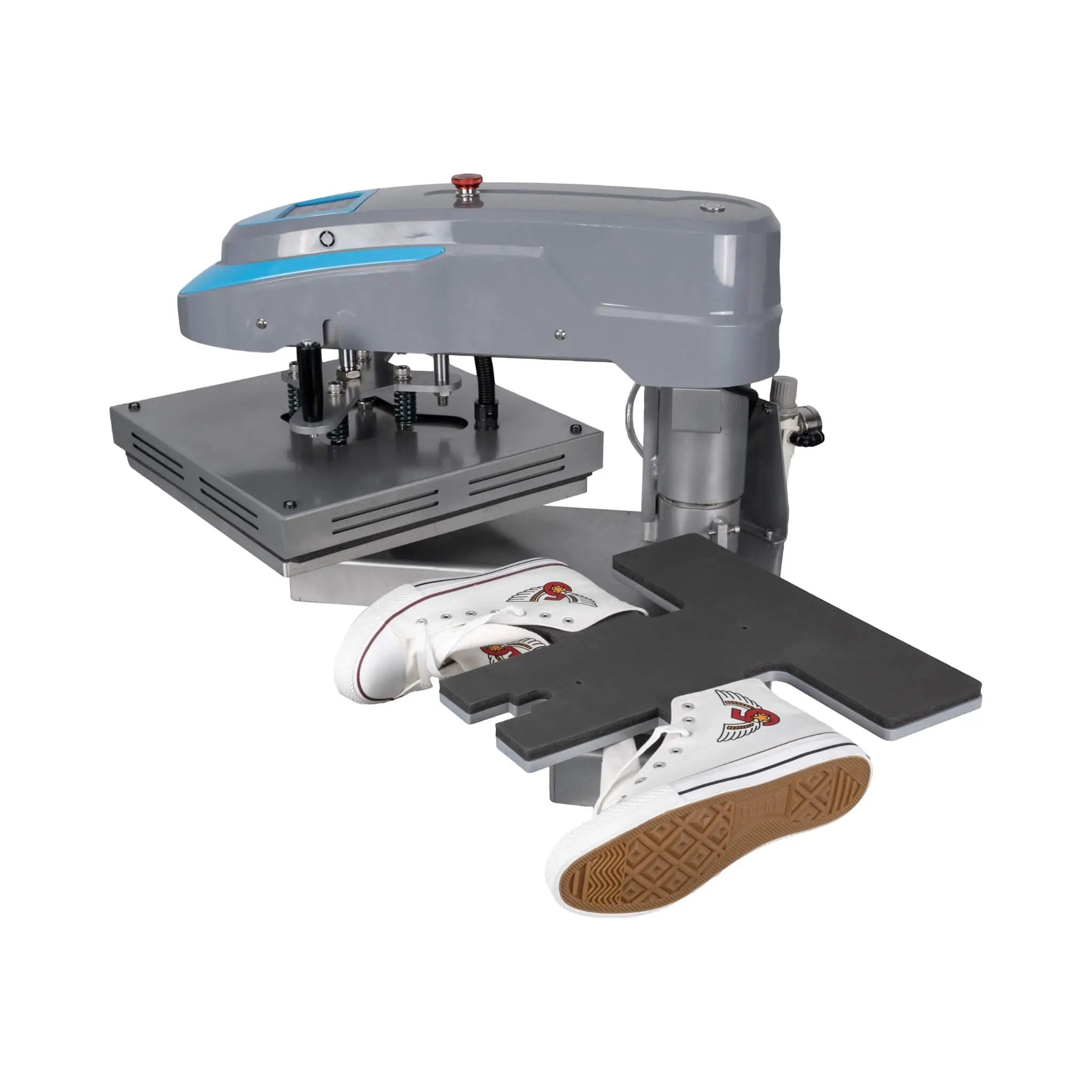 [15X15-Inch] Pneumatic Dual Platen Swing Head Heat Press Machine (SAK23965) by SAKSBY WHOLESALE