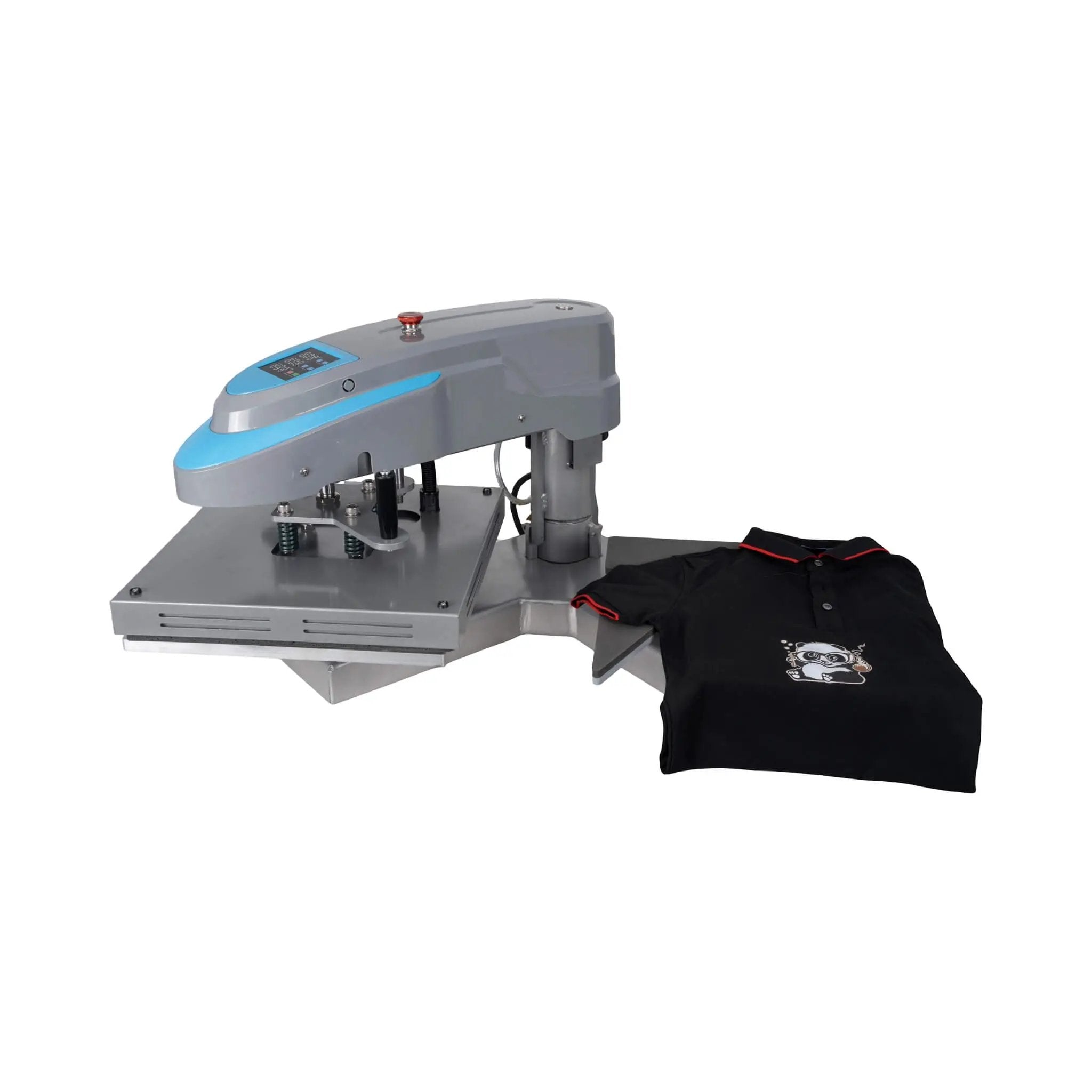 [15X15-Inch] Pneumatic Dual Platen Swing Head Heat Press Machine (SAK23965) by SAKSBY WHOLESALE