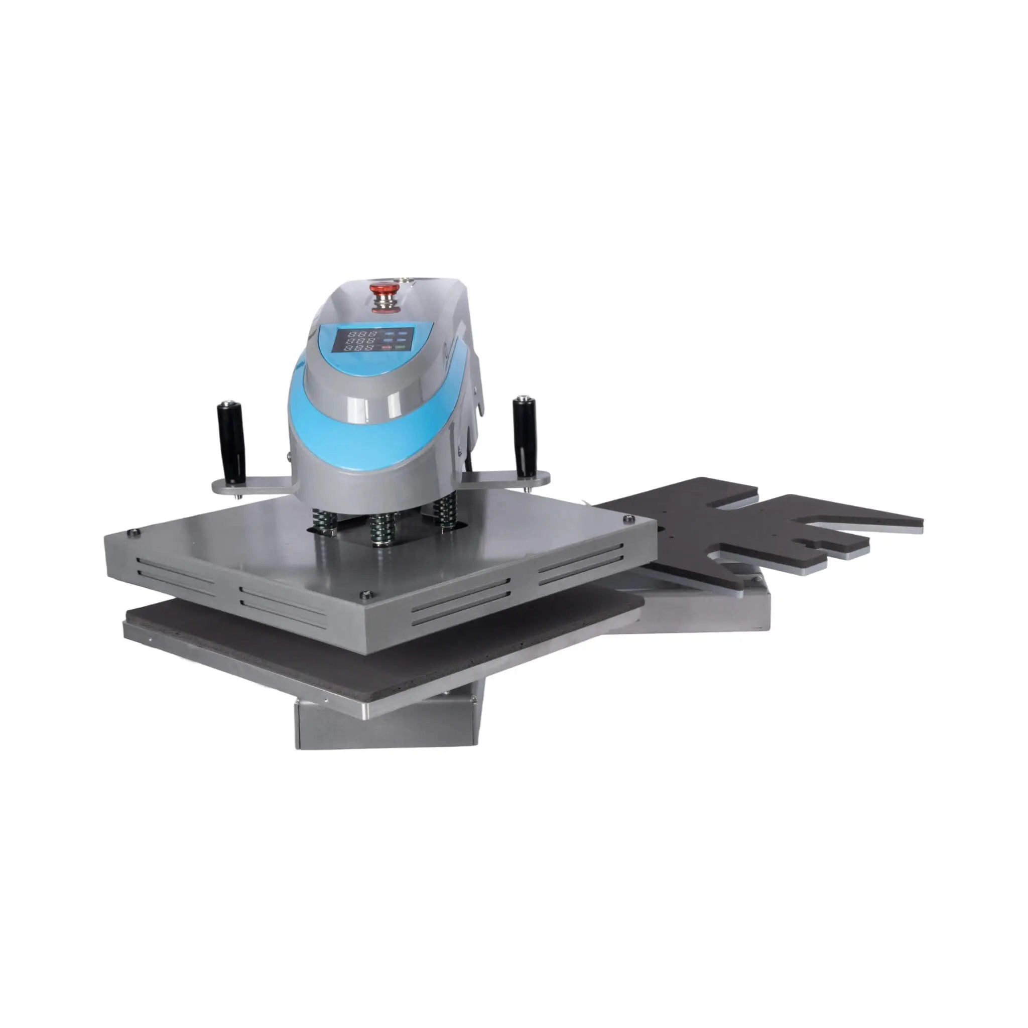 [15X15-Inch] Pneumatic Dual Platen Swing Head Heat Press Machine (SAK23965) by SAKSBY WHOLESALE