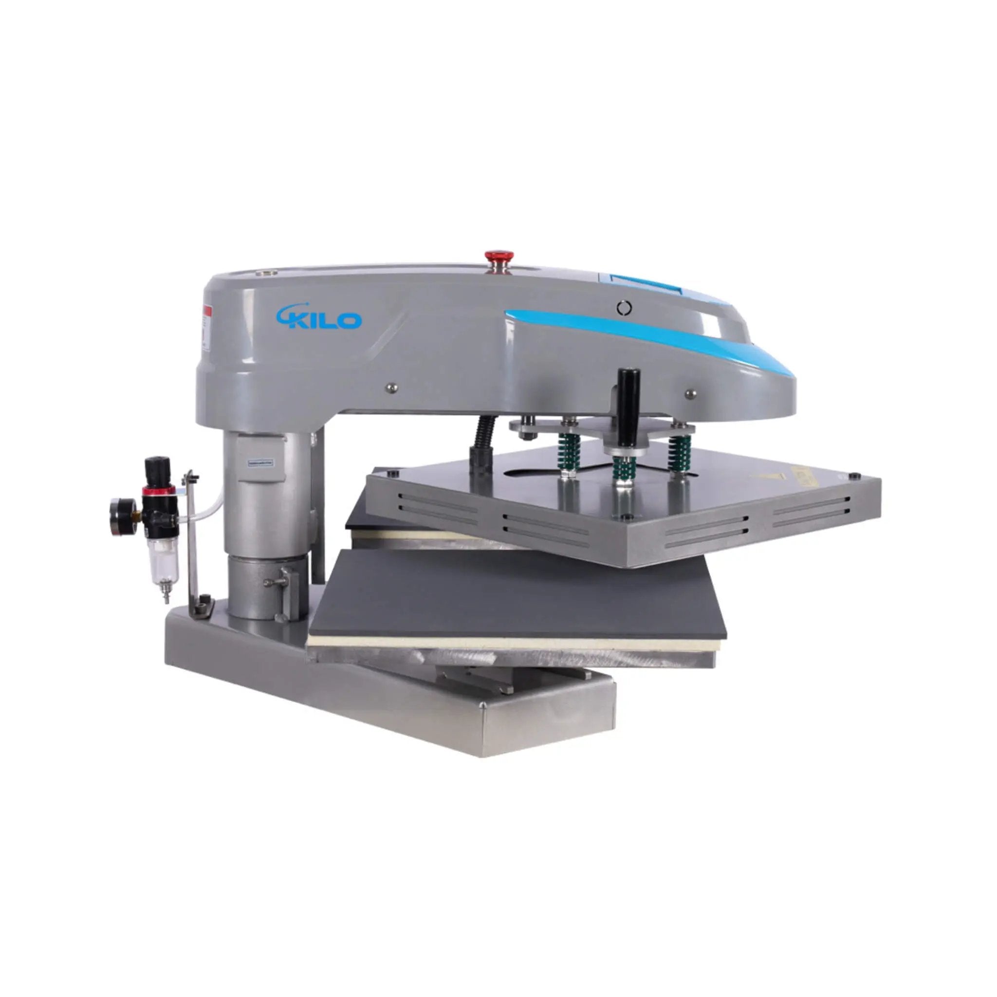 [15X15-Inch] Pneumatic Dual Platen Swing Head Heat Press Machine (SAK23965) by SAKSBY WHOLESALE