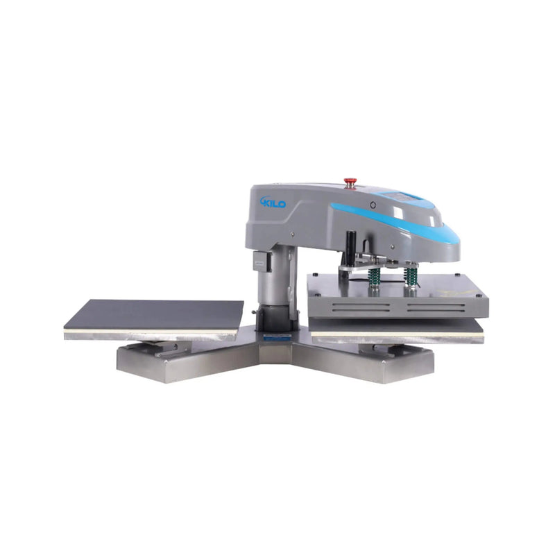 [15X15-Inch] Pneumatic Dual Platen Swing Head Heat Press Machine (SAK23965) by SAKSBY WHOLESALE