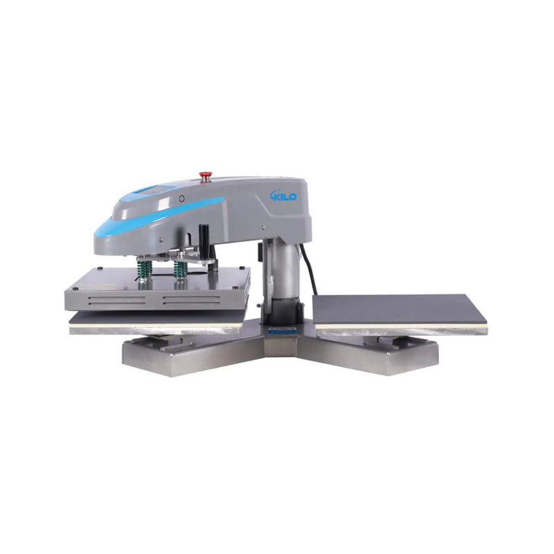 [15X15-Inch] Pneumatic Dual Platen Swing Head Heat Press Machine (SAK23965) by SAKSBY WHOLESALE
