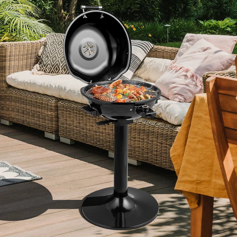 1600W Electric BBQ Grill with Removable Non by DirectDeals