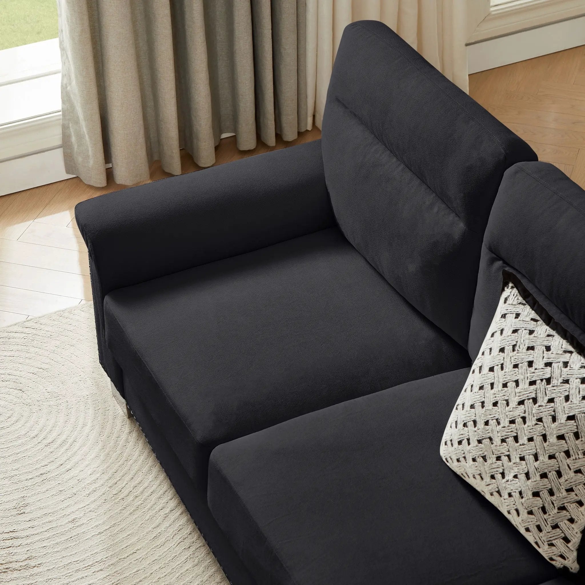 3 Seater Elegant Stationary Sofa by Unique Piece Furniture