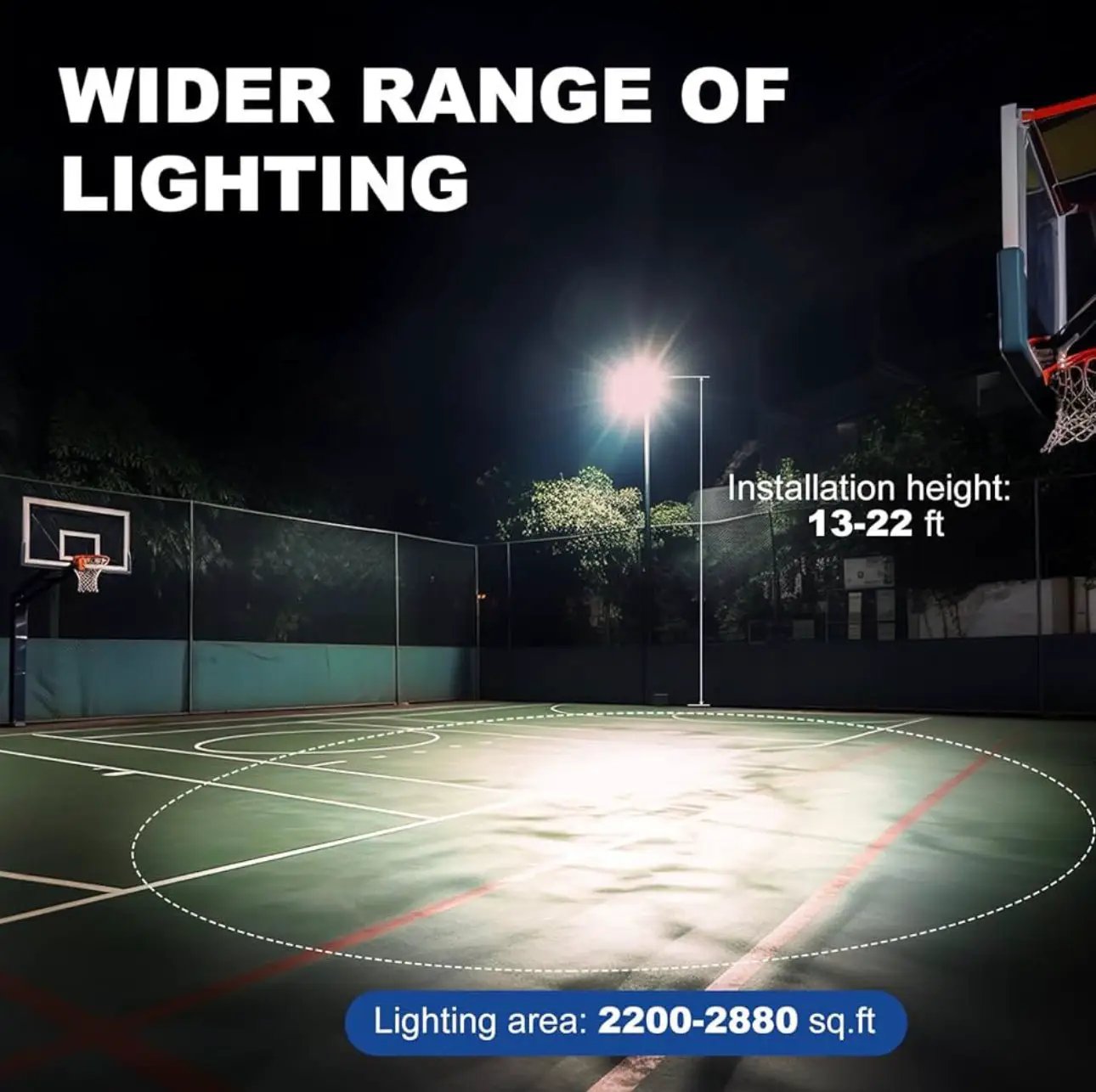 1600W Commercial Solar Street Lights Outdoor Waterproof 160000LM Dusk to Dawn by Outdoor Solar Outlet
