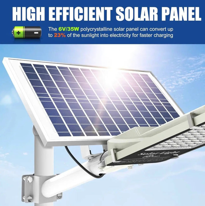 1600W Commercial Solar Street Lights Outdoor Waterproof 160000LM Dusk to Dawn by Outdoor Solar Outlet