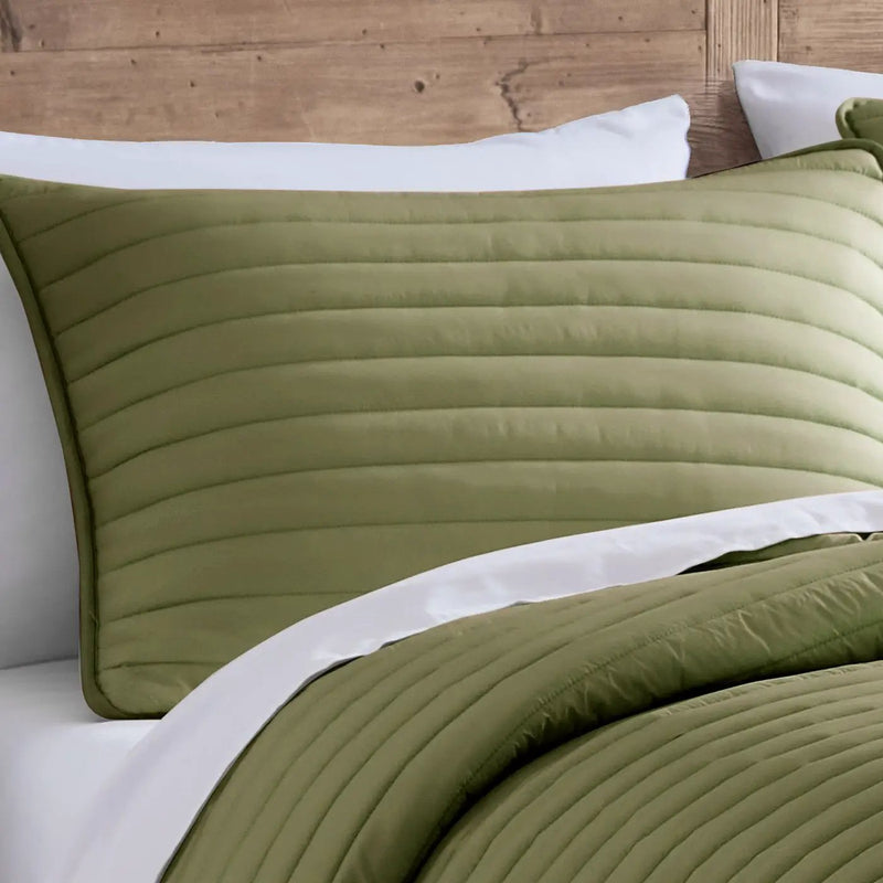 Excursion Full/Queen Puffer-Quilt Comforter Set by HouseOfZazla
