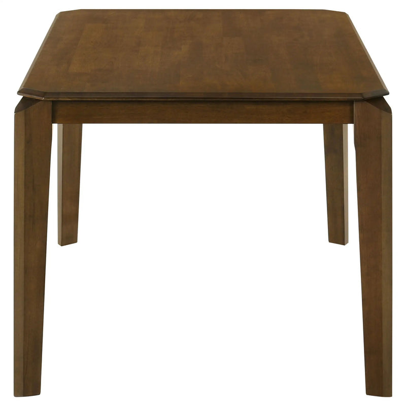 Almonte 59-inch Rectangular Wood Dining Table Dark Brown by Unique Piece Furniture