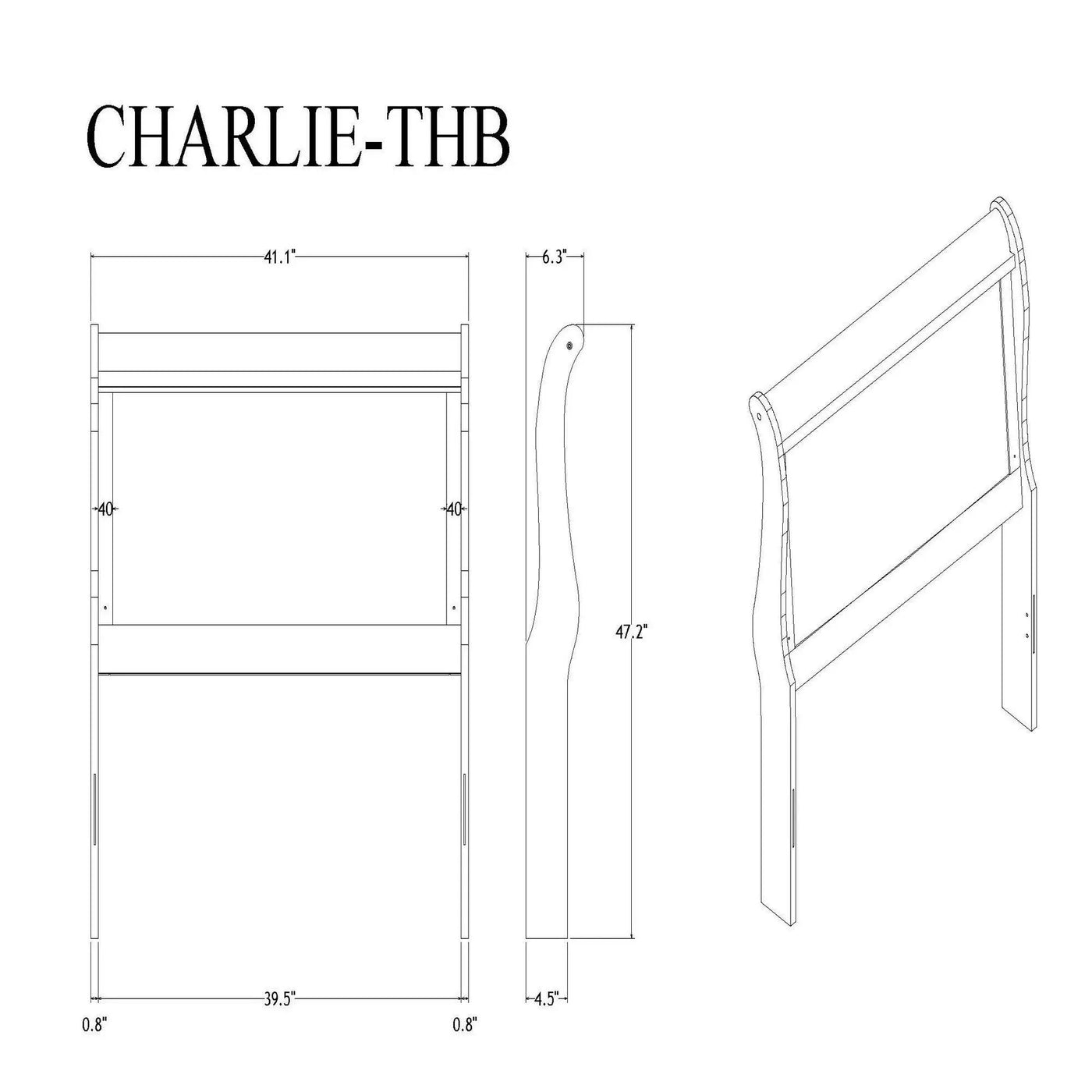 Charlston - Bed With LED by HouseOfZazla