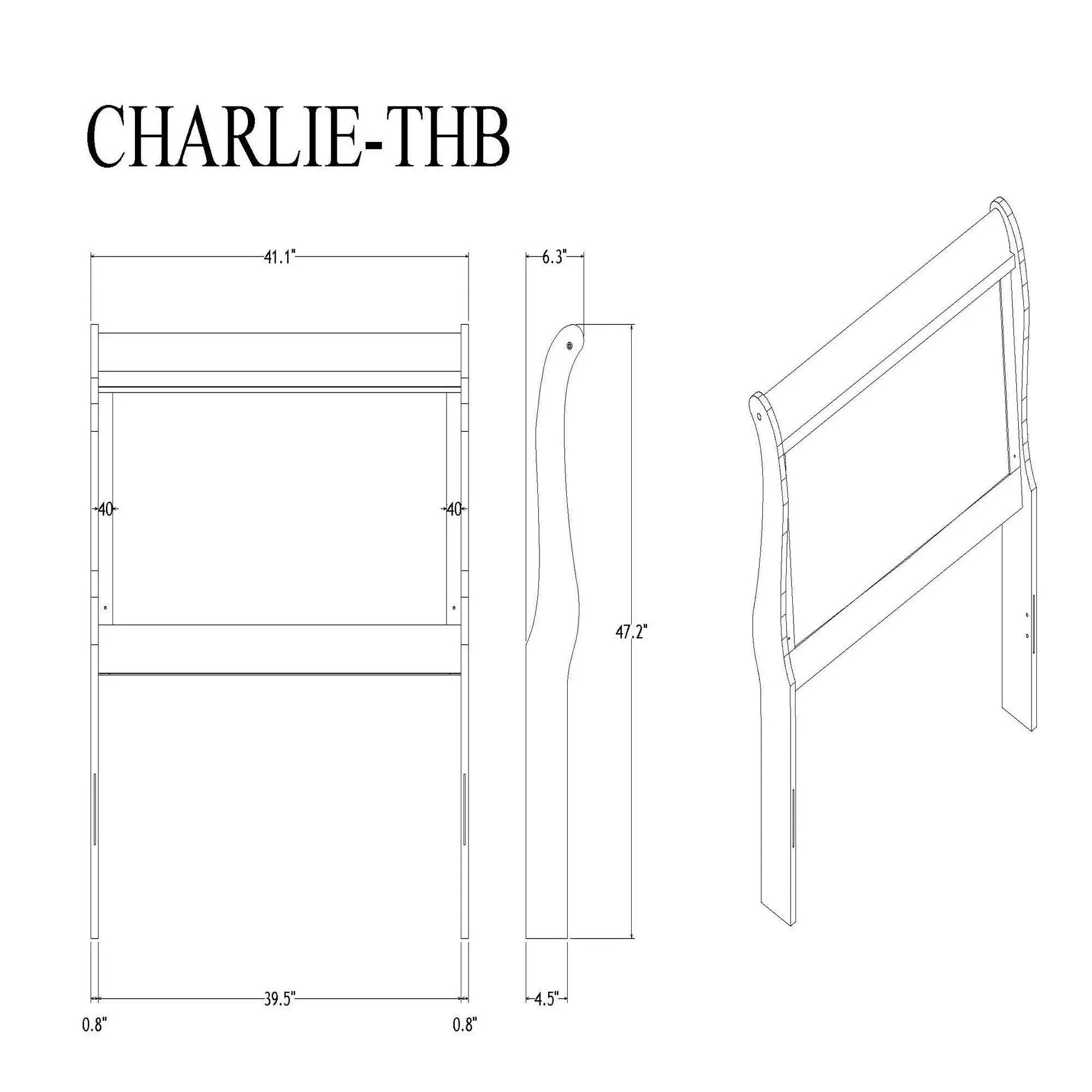 Charlston - Bed With LED by Unique Piece Furniture