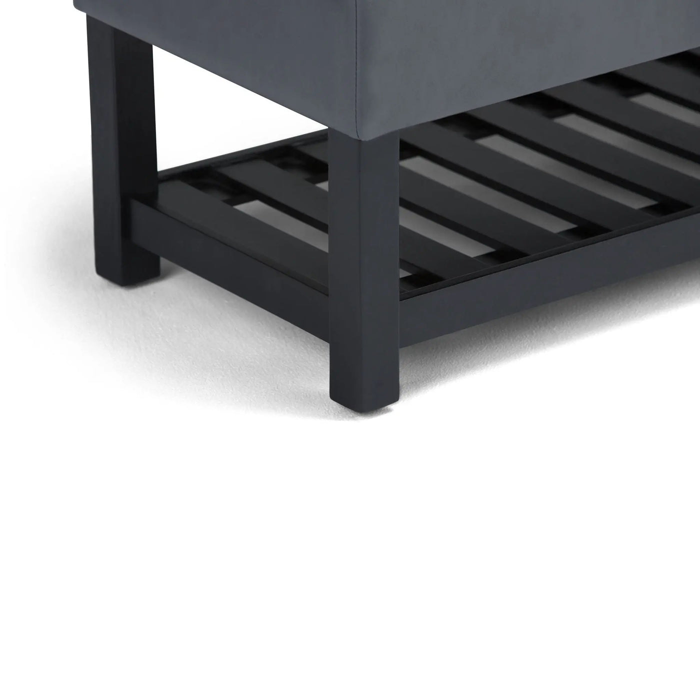 Saxon - Upholstered Transitional Storage Ottoman Bench by HouseOfZazla