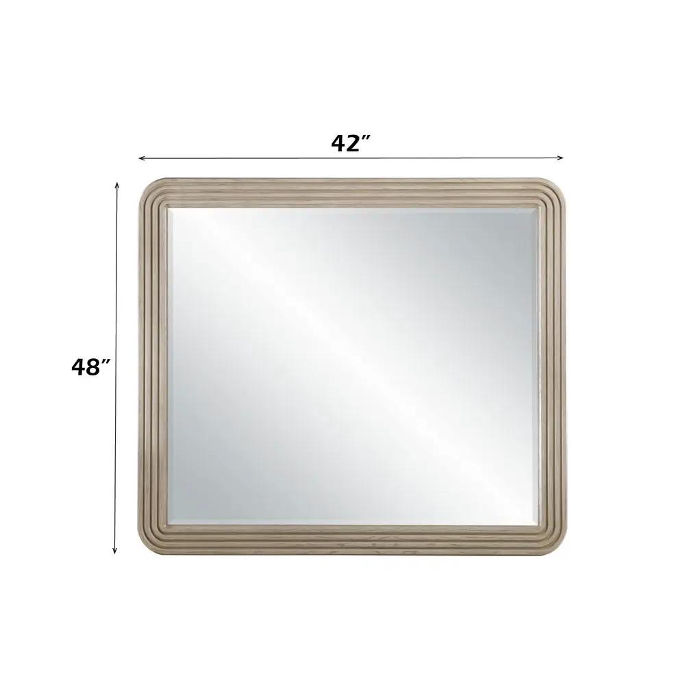 Leanna - Mirror - Light Oak by Unique Piece Furniture