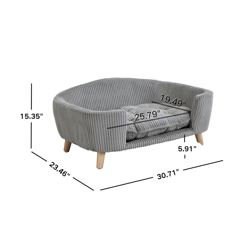 Elevated Dog Bed Frame for Small Dogs by HouseOfZazla
