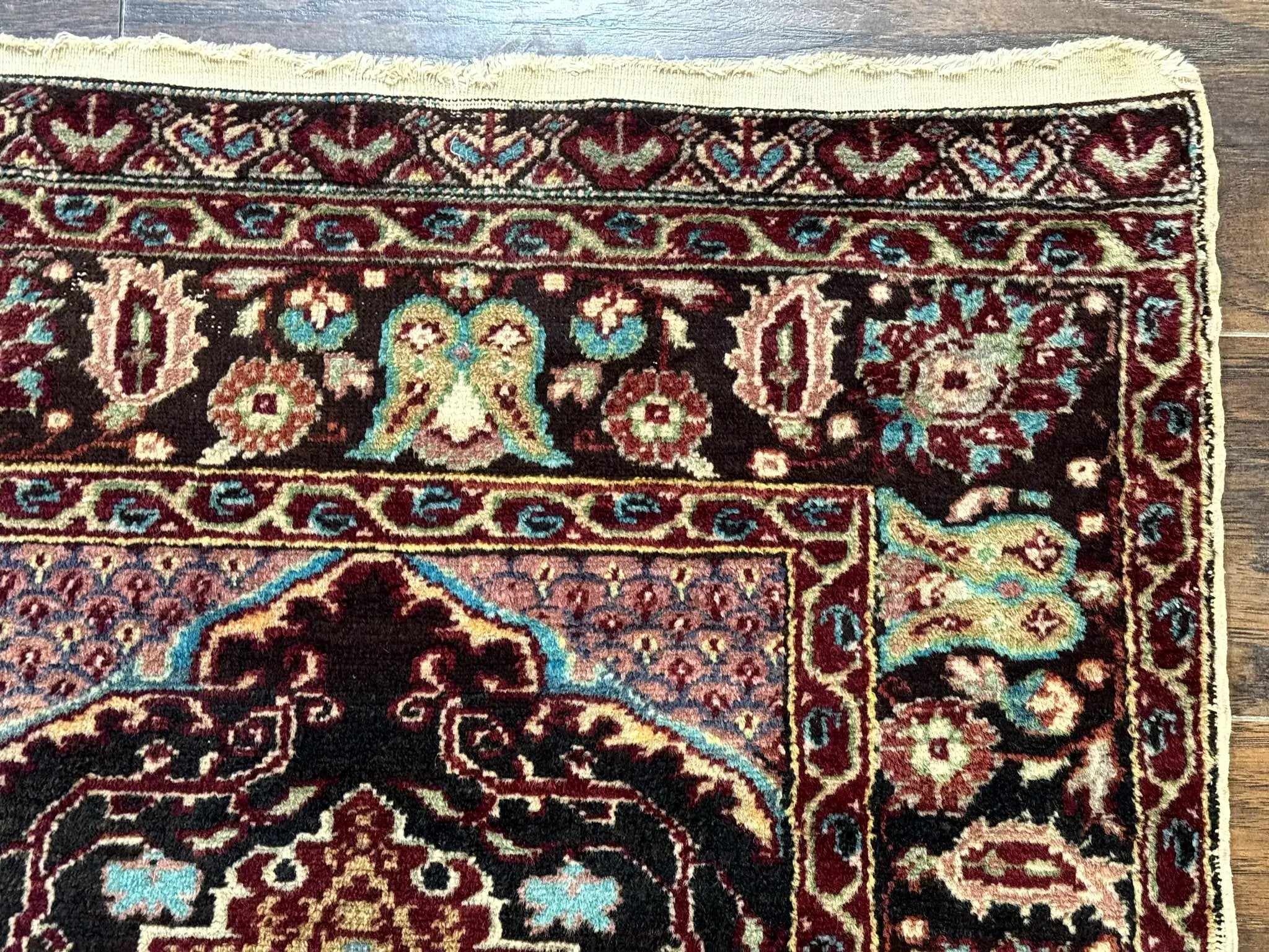 Antique Turkish Rug 4x6, Unique Rare Carpet by Jewel Rugs