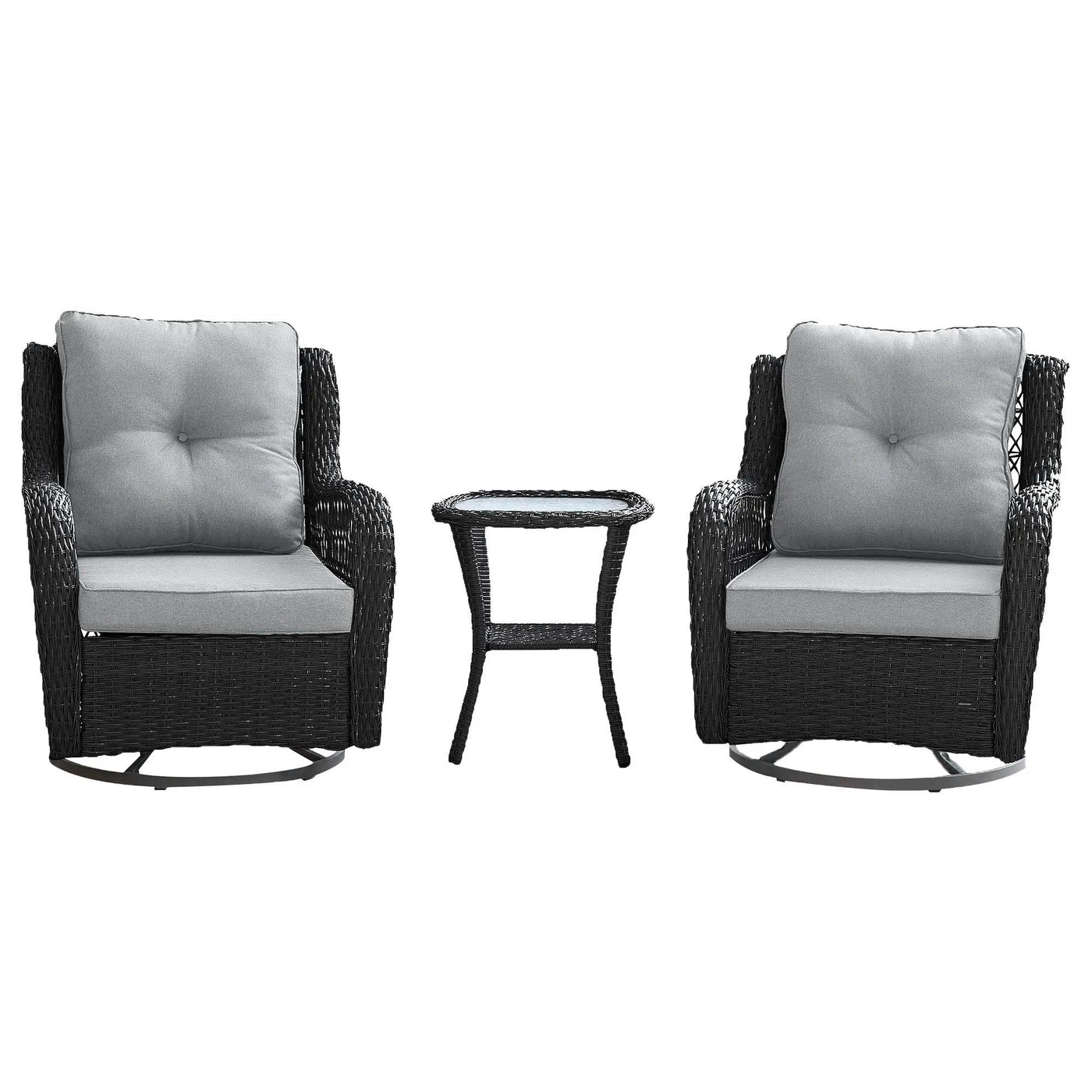 Fruttuo - 3 Piece Outdoor Patio Set by HouseOfZazla
