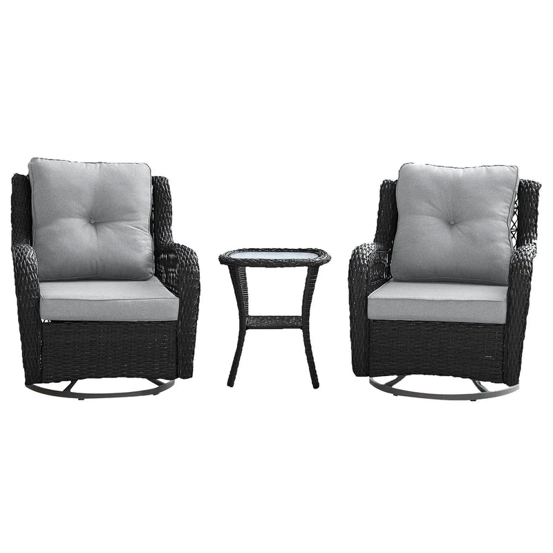 Fruttuo - 3 Piece Outdoor Patio Set by HouseOfZazla