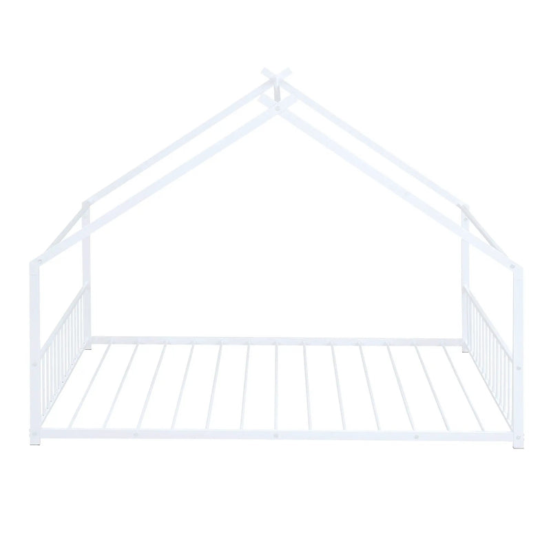 Metal House Bed by Unique Piece Furniture