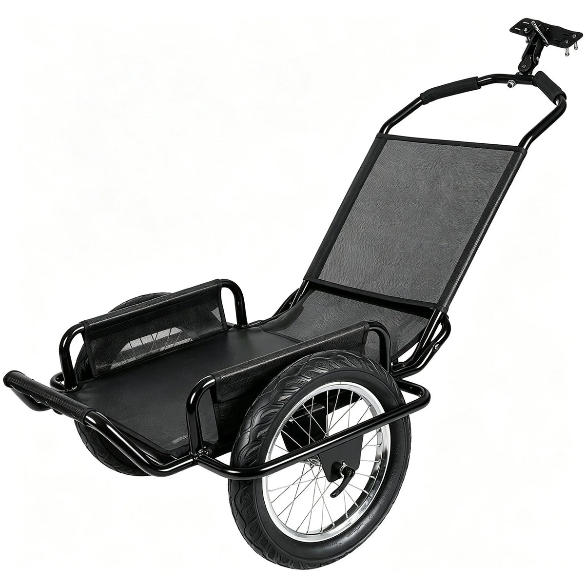 Heavy-Duty Bike Cargo Trailer with Steel Frame – 320 lb Load Capacity, photo 9 of 10