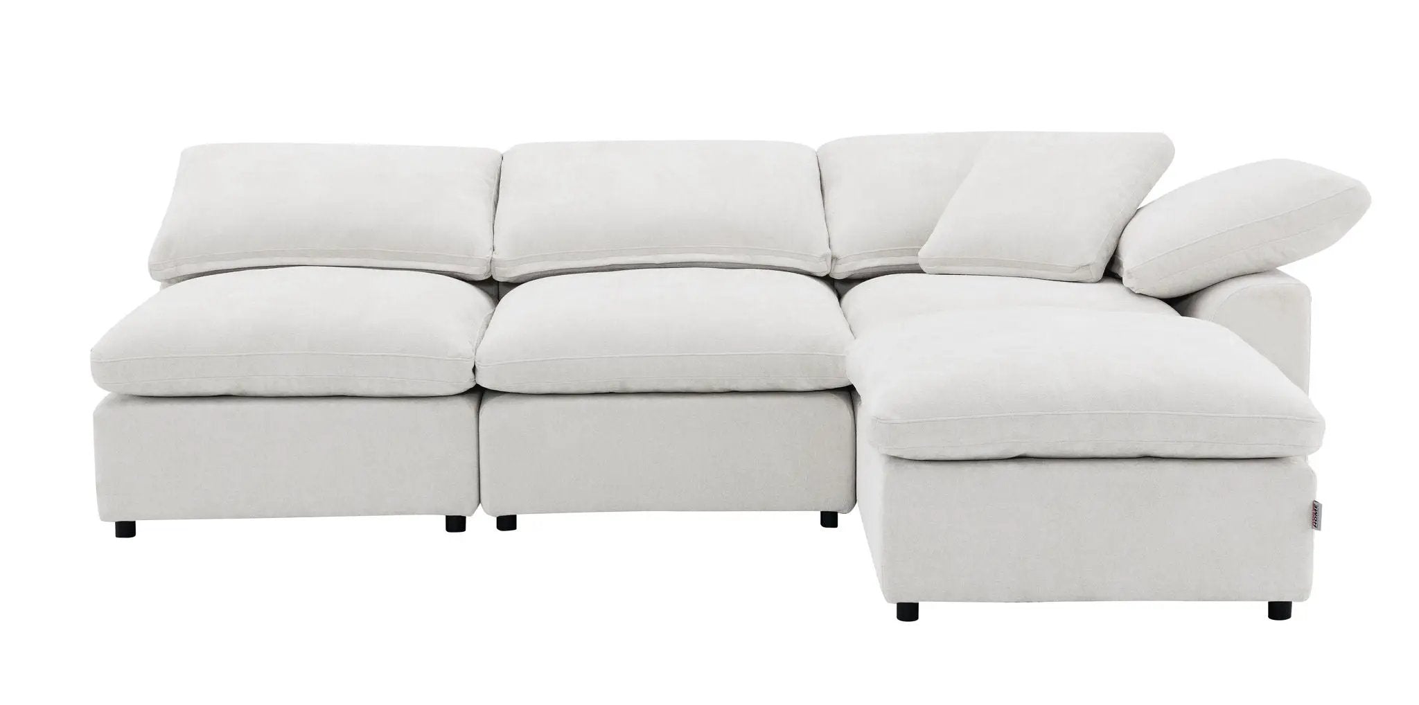 Naveen - Modular Sectional With Ottoman by Unique Piece Furniture