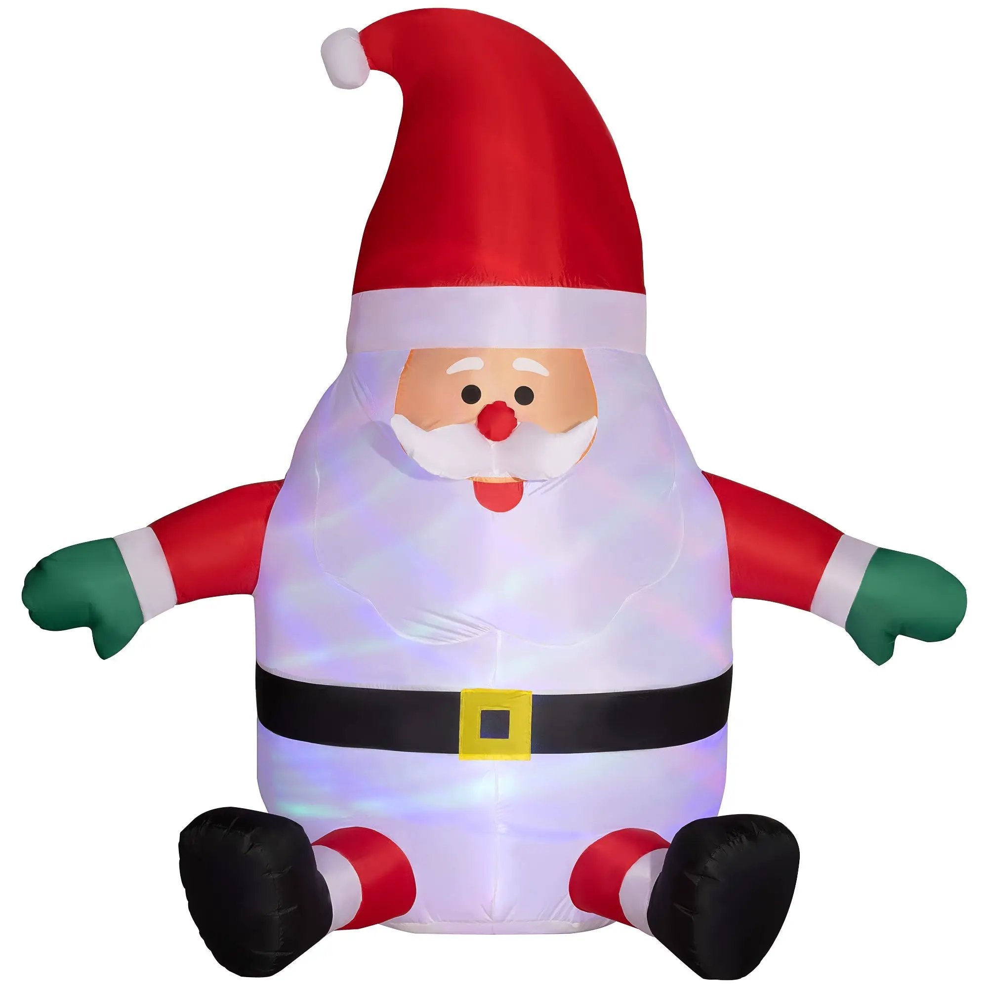 Outsunny Inflatable Christmas Santa Claus by HouseOfZazla