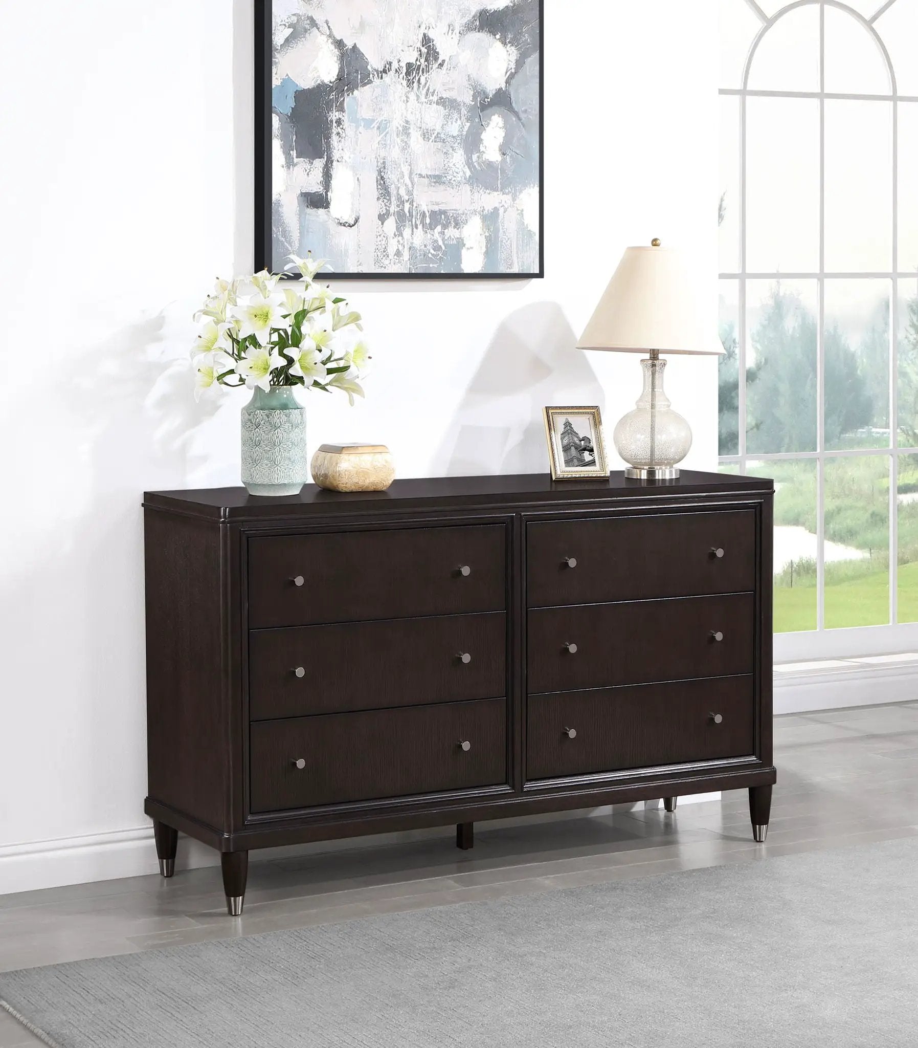 Emberlyn 6-drawer Dresser Brown by Unique Piece Furniture