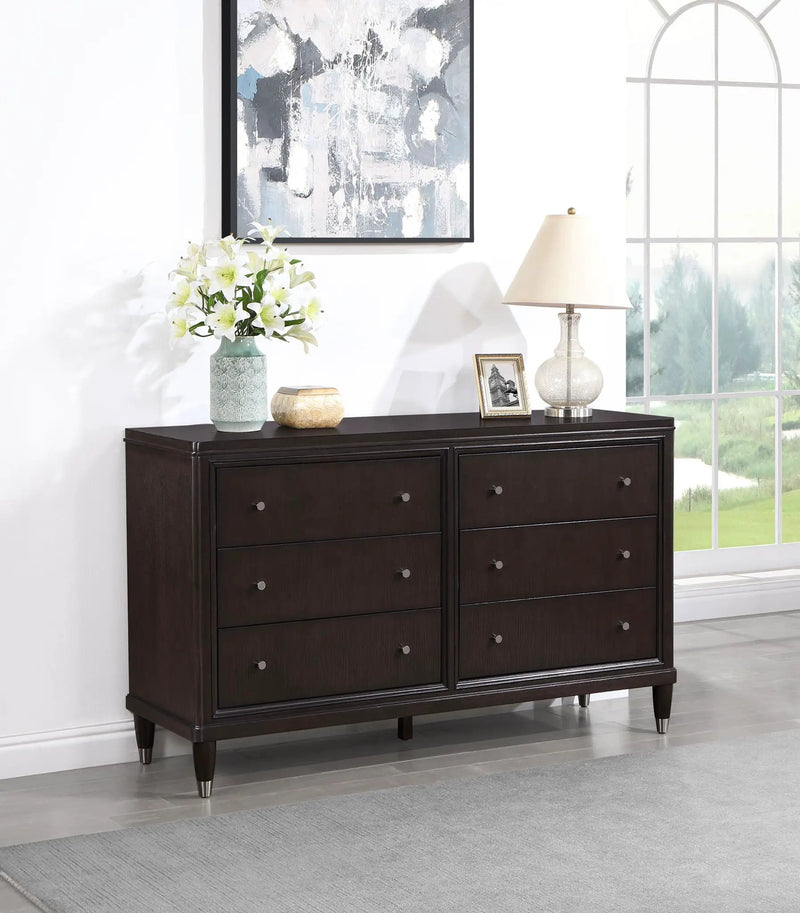 Emberlyn 6-drawer Dresser Brown by Unique Piece Furniture