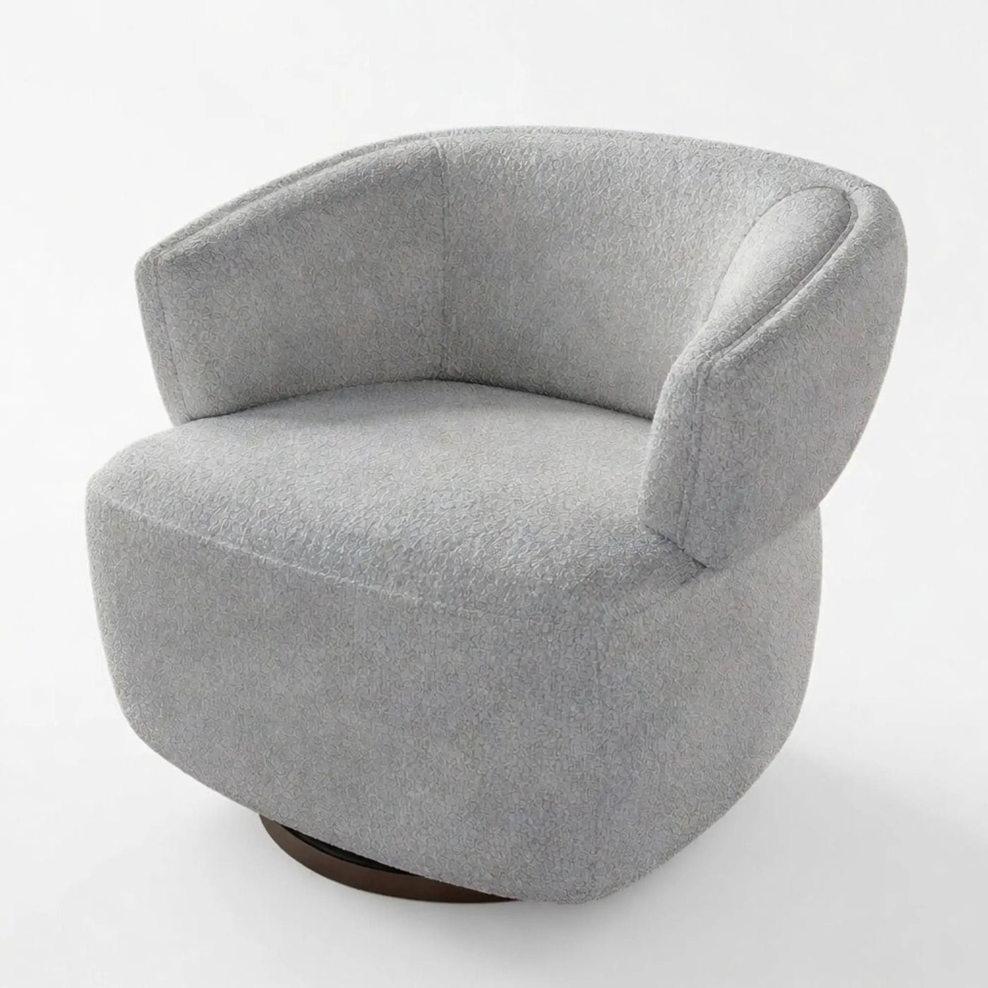 Swivel Barrel Accent Oversized Club Chair by HouseOfZazla