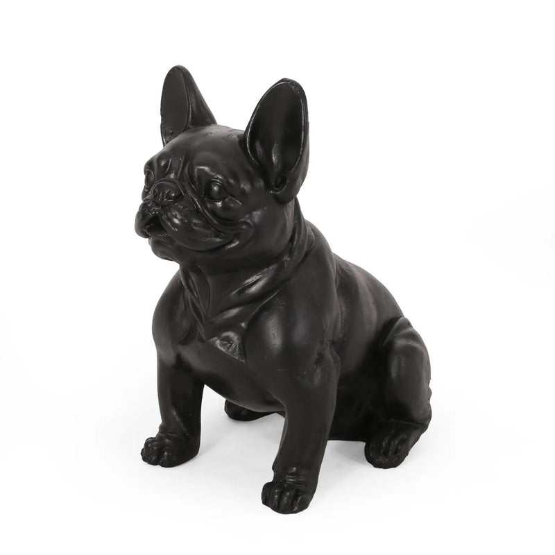 Outdoor French Bulldog Garden Sculpture by HouseOfZazla