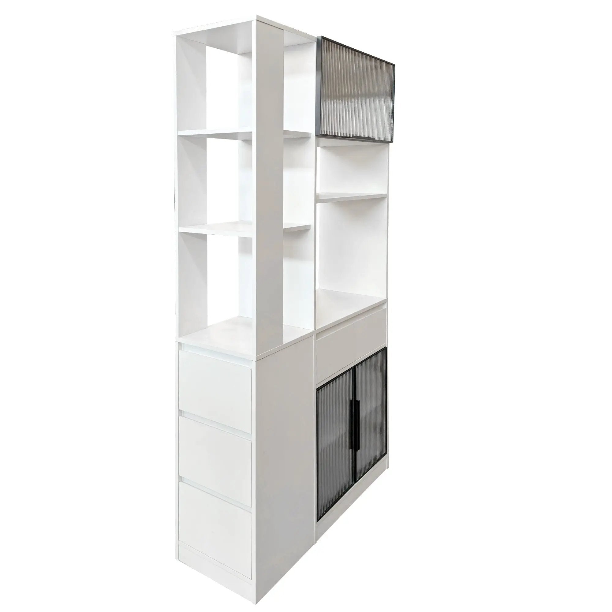 70.87"H Tall Storage Cabinet with Multi-functional Storage Space by HouseOfZazla