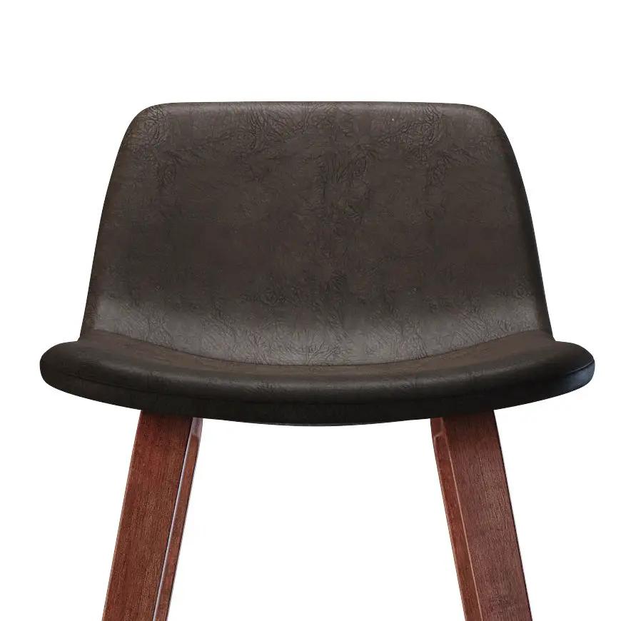 Addy - Counter Stool (Set of 2) - Distressed Brown by Unique Piece Furniture