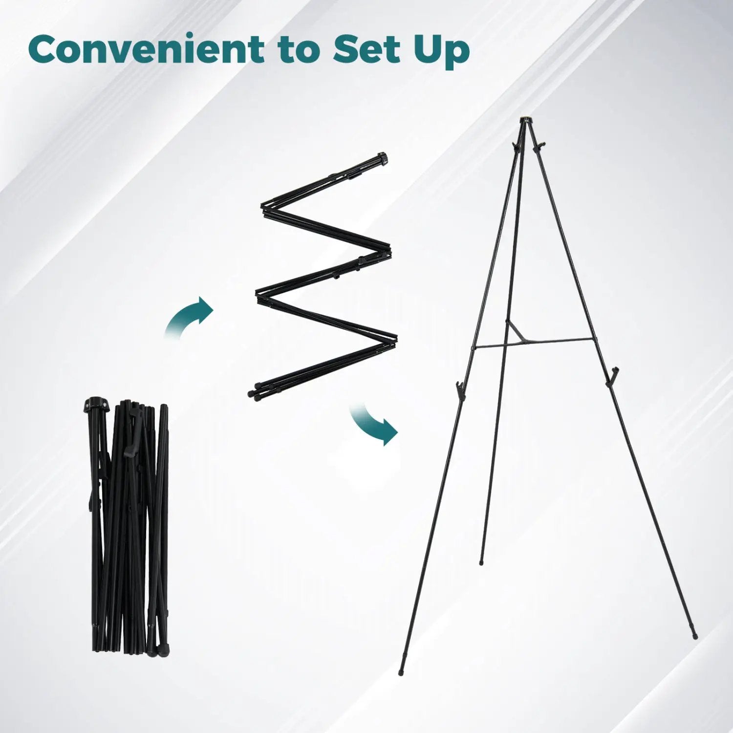 166 CM Metal Easel Stand Set 6-Pack by DirectDeals