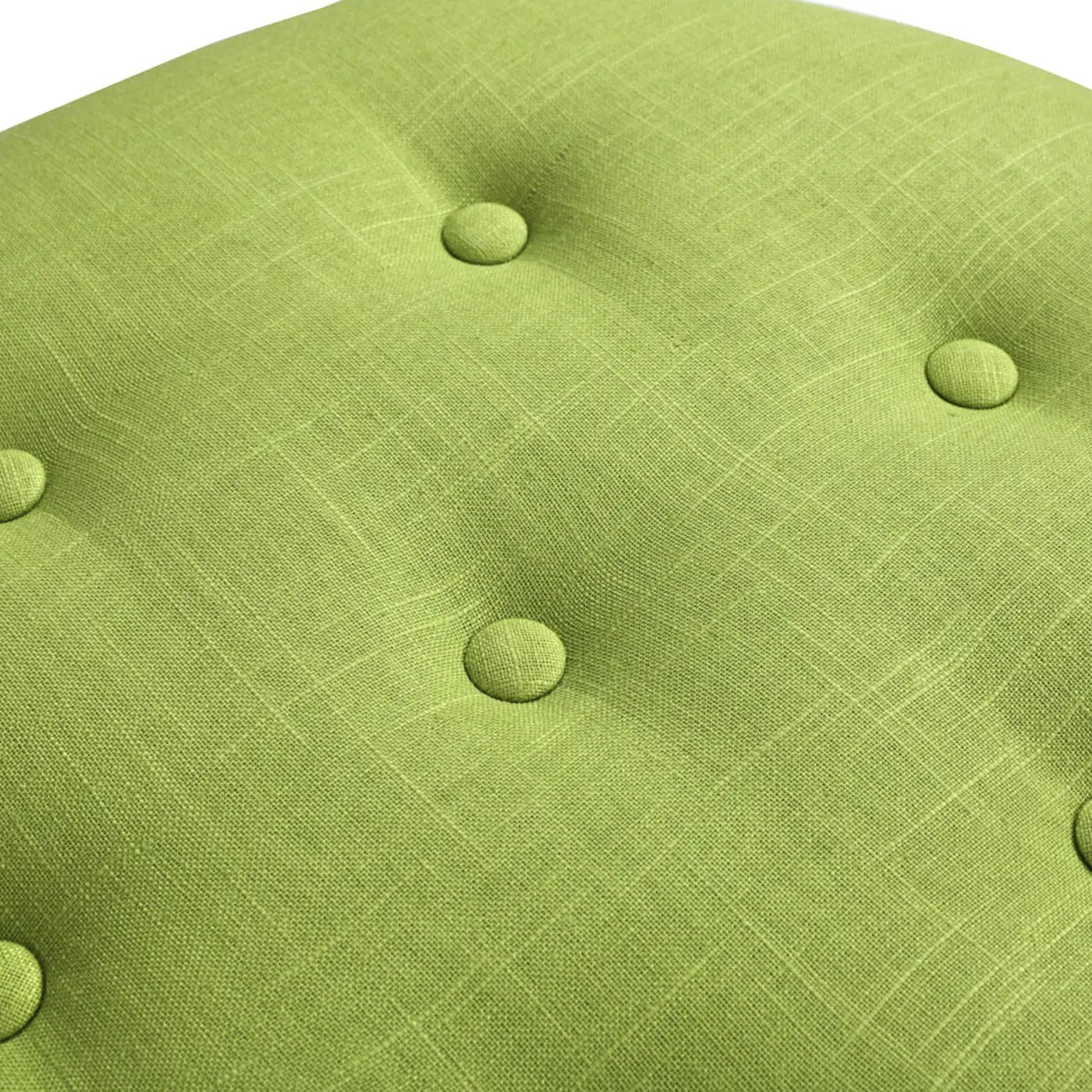 Yolanda - Round Upholstered Accent Ottoman by HouseOfZazla