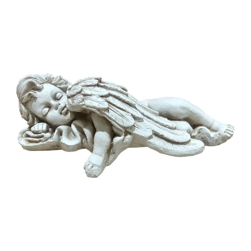 Magnesium Oxide Lying Angel Statue by HouseOfZazla