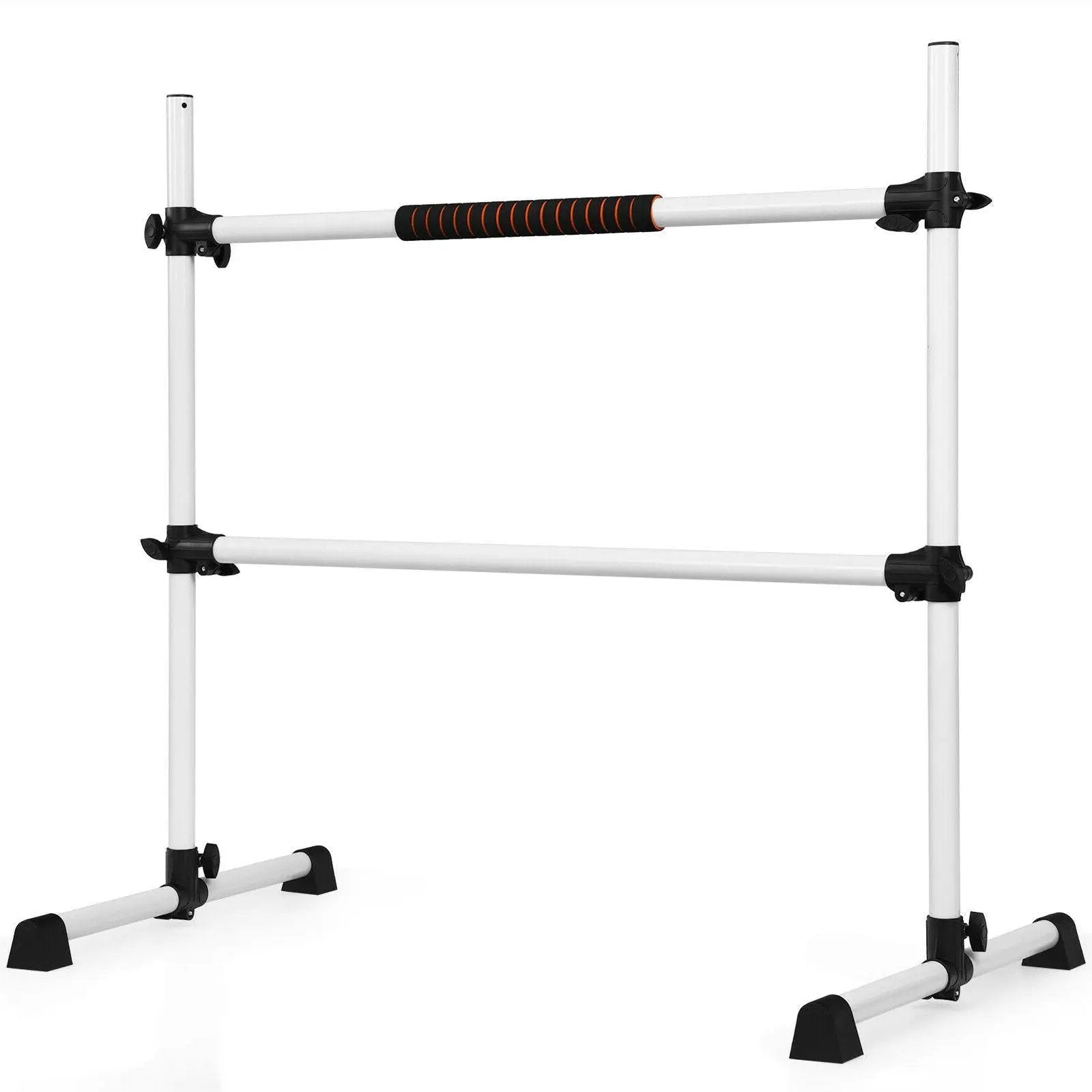 4 Feet Portable Ballet Barre with Adjustable Height by DirectDeals