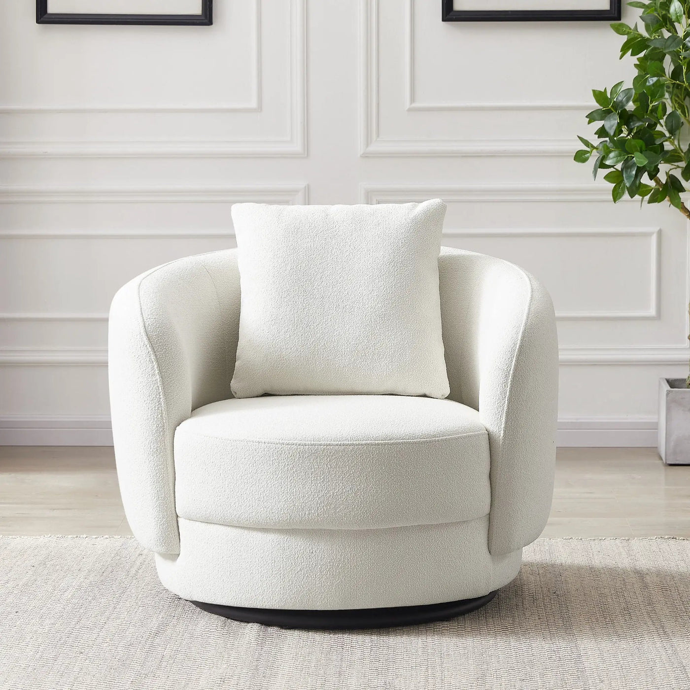 Dylan - Boucle Lounge Chair by HouseOfZazla