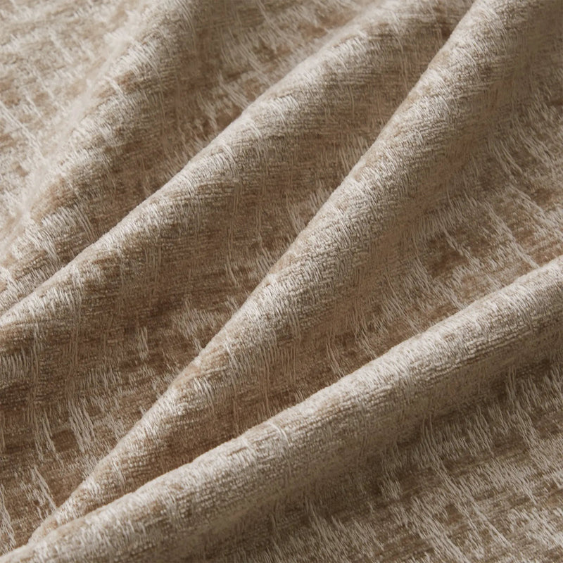 73 Ottoman Chenille - Light Coffee by HouseOfZazla